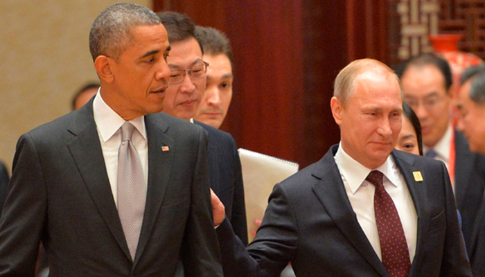 اوباما اور پوٹن نے شام کے بحران پر فون پرکی بات چیت